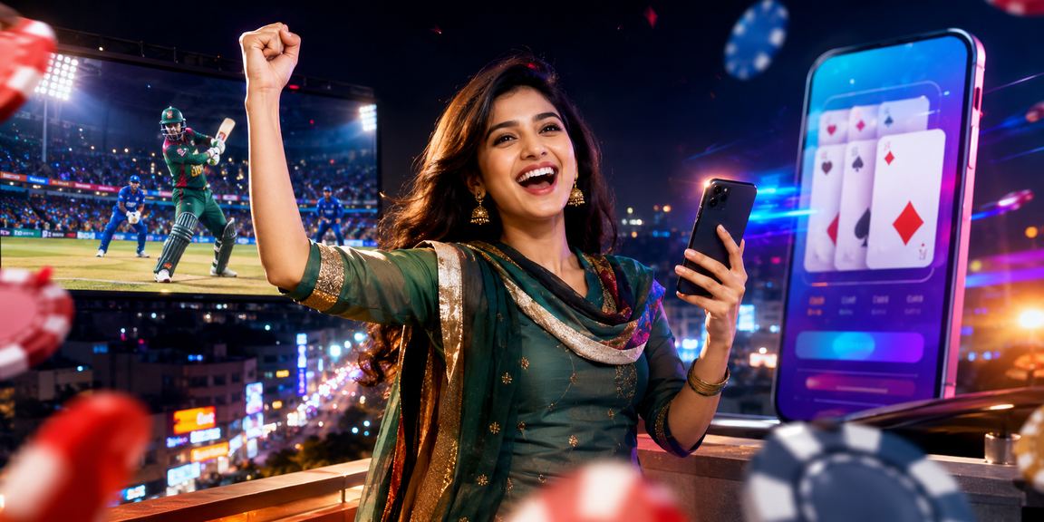 User enjoying cricket betting in Cumilla